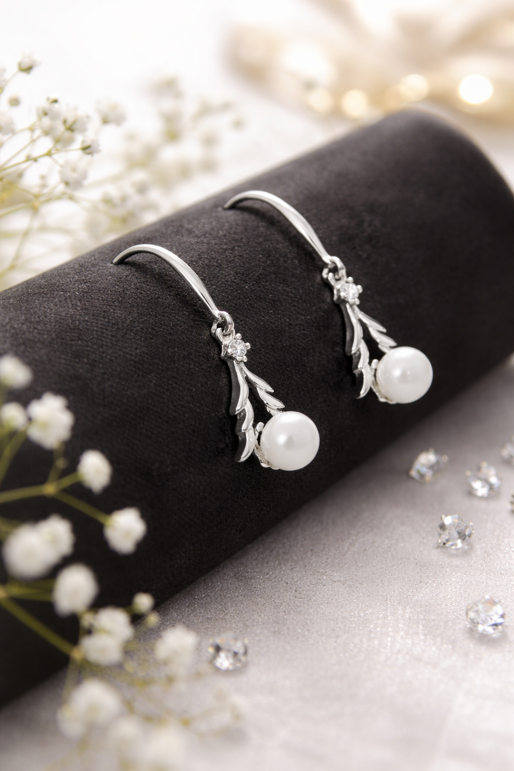 Pearl Charm 3-Piece Jewelry Set ⭐