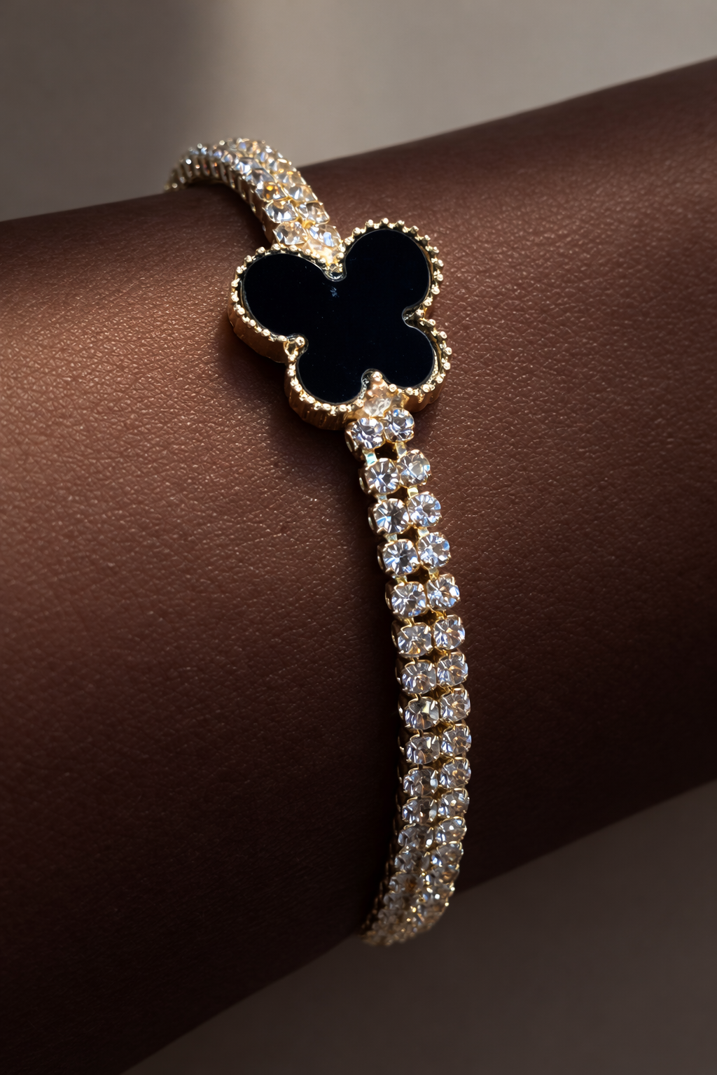 Butterfly Crystal Chain Bracelet&nbsp;