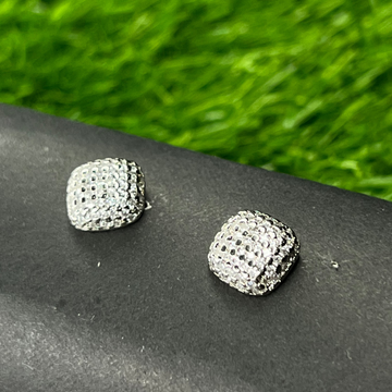 Crystal Cushion Stud Earrings ⭐