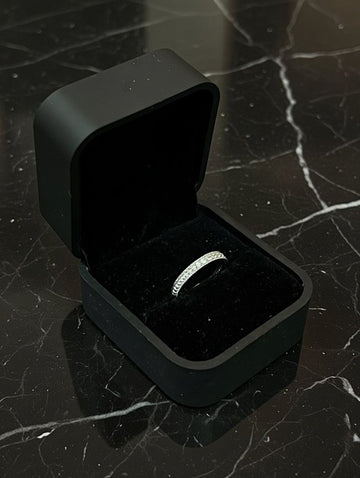 Crystal Band Stack Ring (Standard Size)