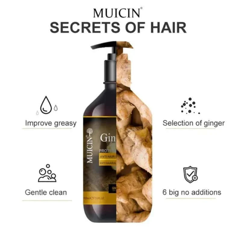 MUICIN Ginger Oil Anti Hair Fall Shampoo – 500ml